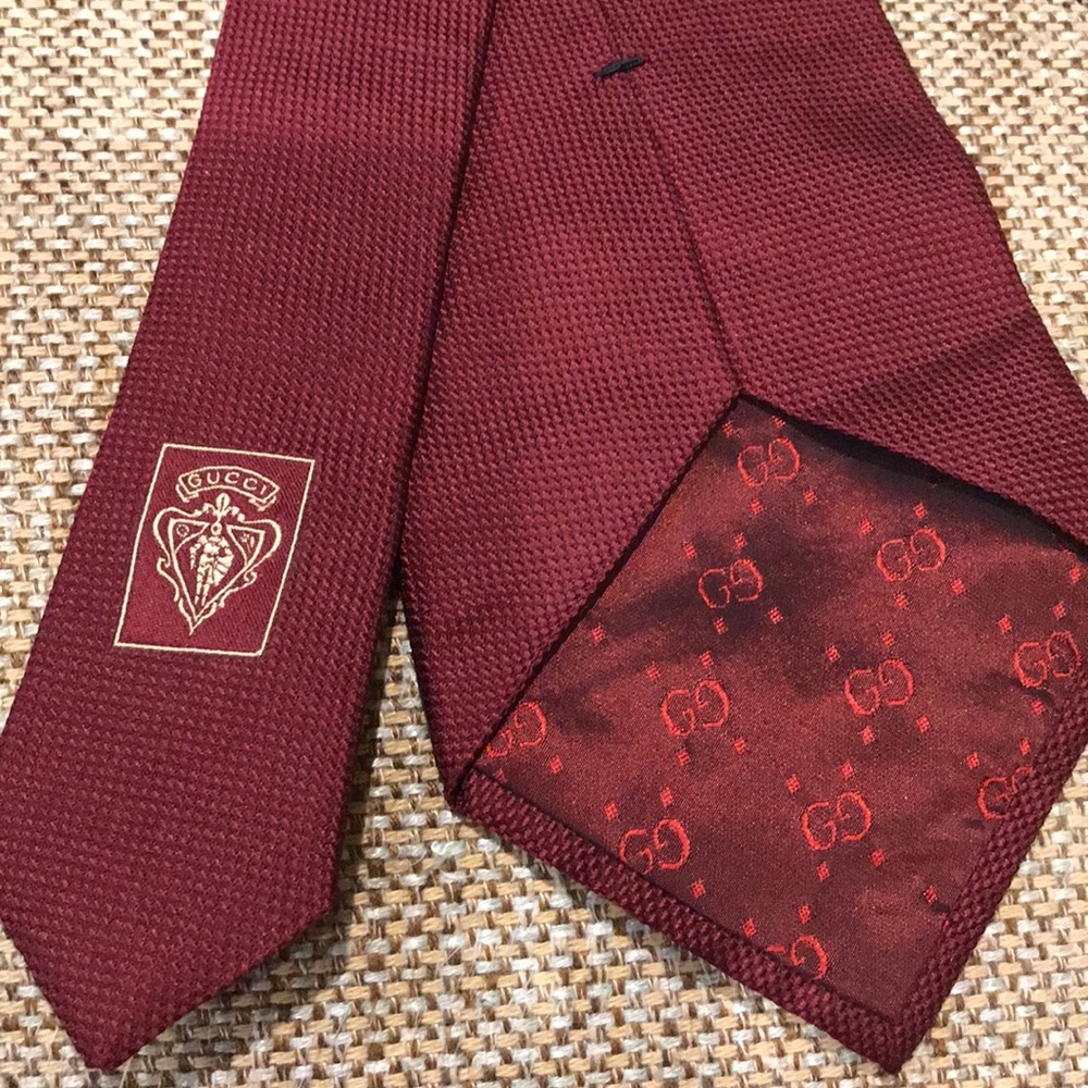 Vintage Gucci Silk Tie